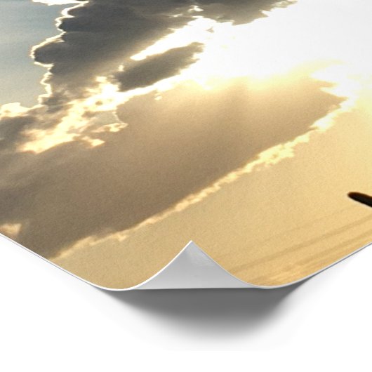 Kijk omhoog - een Tributo aan een Geliefde Poster (Hoek)