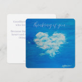 Kijk omhoog; je bent niet alleen platte Kaart (Voorkant / Achterkant)