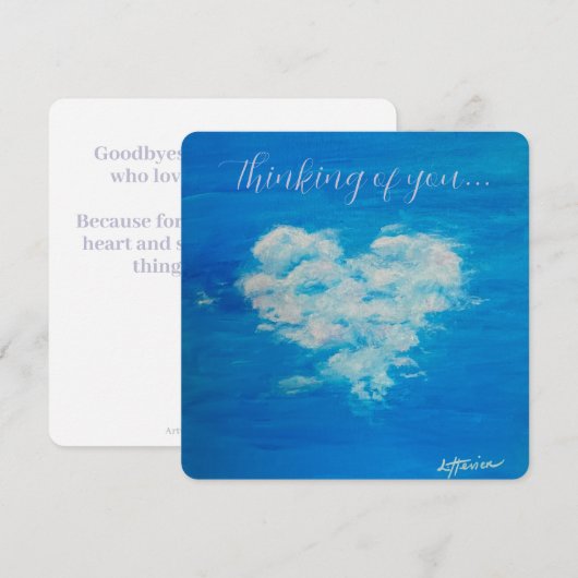 Kijk omhoog; je bent niet alleen platte Kaart (Voorkant / Achterkant)