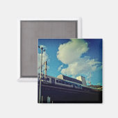 Kijk omhoog naar de trein magneet (Voorkant / Achterkant)