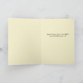 Kijk omhoog naar Vader's Day Trees Inspirivity Kaa Kaart (Binnen)