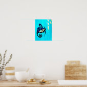Kijk omhoog poster (Keuken)