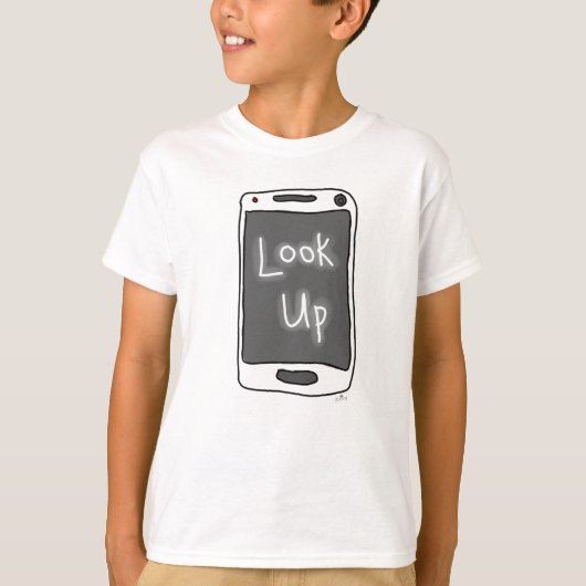 "Kijk omhoog" T-shirt (Voorkant)