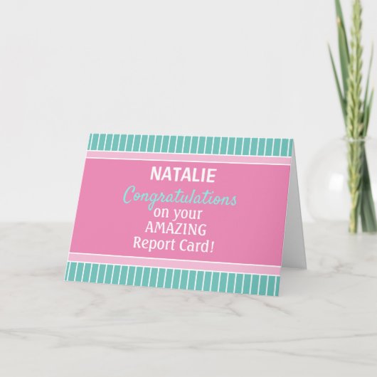 Kijk! Ongelofelijke rapportkaartjes! Kaart (Voorkant)