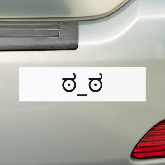 kijk op afkeuring bumpersticker (Op auto)