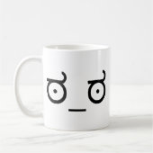 kijk op afkeuring koffiemok (Links)