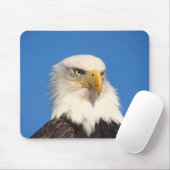 Kijk op de Amerikaanse zeearend Muismat (Met muis)