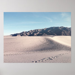 kijk op de dood Valley Sand Dunes Poster