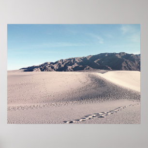 kijk op de dood Valley Sand Dunes Poster