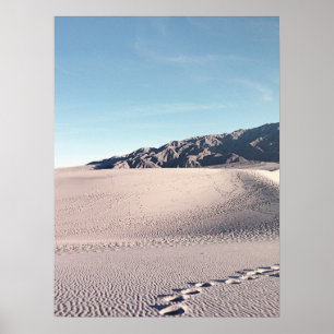 kijk op de dood Valley Sand Dunes Poster