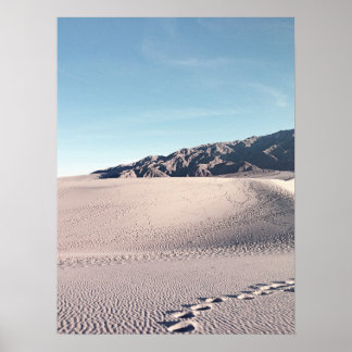  kijk op de dood Valley Sand Dunes Poster