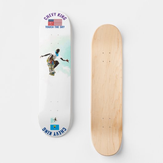 KIJK OP DE SKY 7 3/4-inch skateboard (Voorkant)