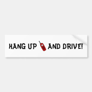 KIJK OP EN SCHIJF! BUMPERSTICKER