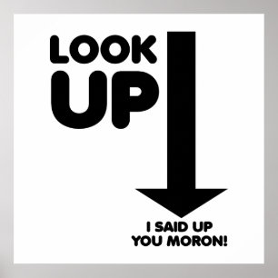 Kijk op Funny Poster