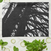 kijk op in de bomen theedoek (Gevouwen)