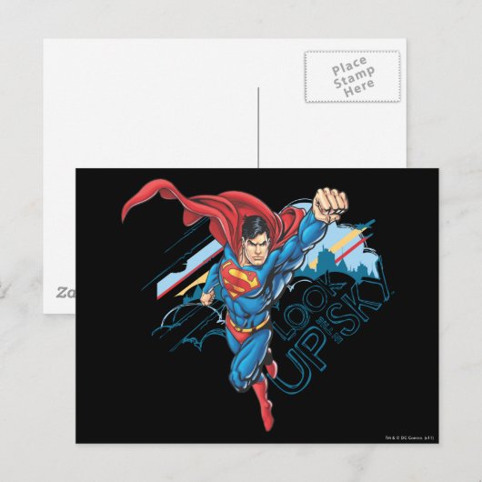 Kijk op in de hemel briefkaart (Voorkant / Achterkant)