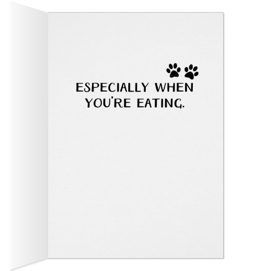 Kijk op je grappige Vaderdag kaart van Dog (Binnen (Rechts))