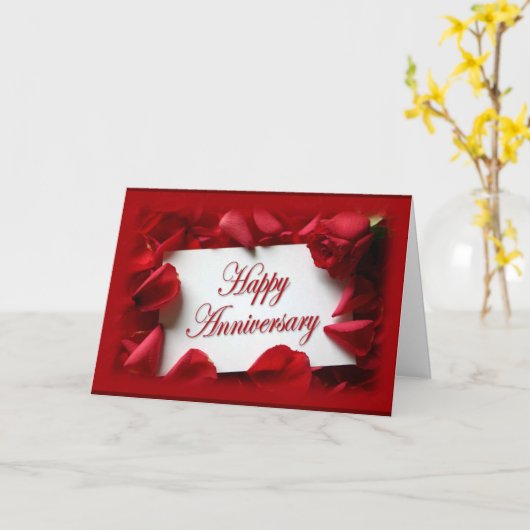 KIJK OP **JUBILEUM** OP MIJN SCHIJF OF VROUW! KAAR KAART (Gele Bloem)