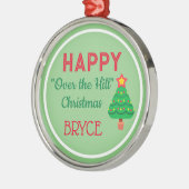 KIJK! Over de kerstversiering op Hill Metalen Ornament (Links)