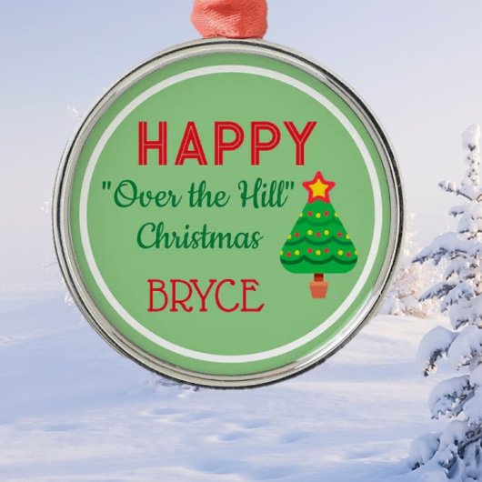 KIJK! Over de kerstversiering op Hill Metalen Ornament