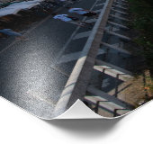 Kijk over het kanaal foto afdruk (Hoek)