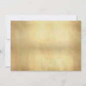 kijk Peacock Veer Elegant sparen de Datum Save The Date (Achterkant)