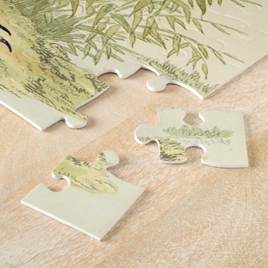 kijk, Permanent vogel Puzzle Legpuzzel (Zijkant)