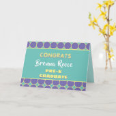 Kijk! Pre-K afstuderen kaart (Gele Bloem)