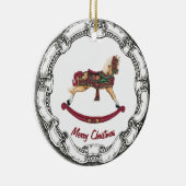  kijk-Rockpaard Keramisch Ornament (Rechts)