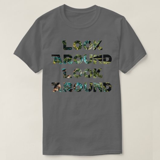 Kijk rond kijk rond t-shirt (Design voorkant)