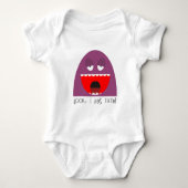 Kijk, Teeth. Romper (Voorkant)