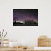 "Kijk terug." Border Collie Poster (Keuken)