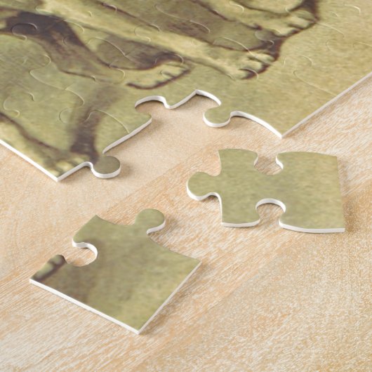  Kijk, twee honden Jigzaag Puzzle Legpuzzel (Zijkant)