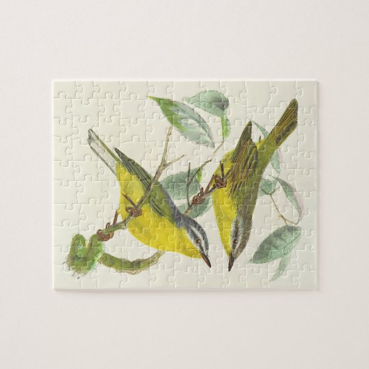 kijk, twee Perching Birds Puzzle Legpuzzel (Horizontaal)