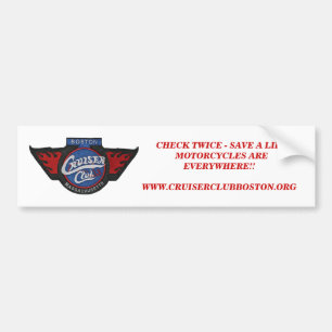 Kijk tweemaal! CCB-Bumpersticker - Gepersonalisee Bumpersticker