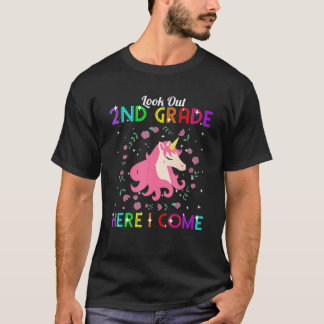Kijk uit, 2de graad hier kom ik op de eerste dag v t-shirt