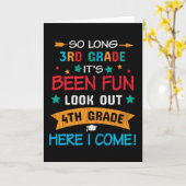 Kijk uit 4e klas hier kom ik terug naar school Kin Kaart (Gele Bloem)