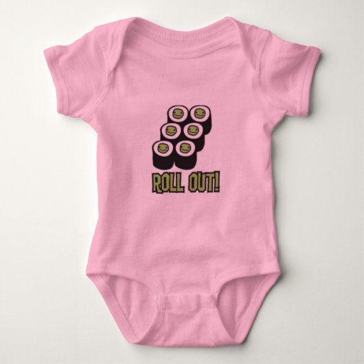 KIJK UIT!  Baby Sushi T-shirt (Voorkant)