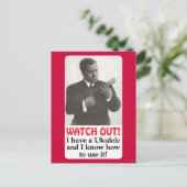 Kijk uit! Briefkaart (Staand voorkant)