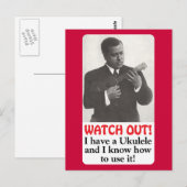 Kijk uit! Briefkaart (Voorkant / Achterkant)