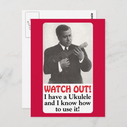 Kijk uit! Briefkaart (Voorkant / Achterkant)