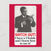 Kijk uit! Briefkaart (Voorkant)