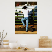 Kijk uit dat hek poster (Keuken)