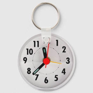 Kijk uit de zakhorloge sleutelhanger