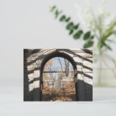 Kijk uit door de Ruin Briefkaart (Staand voorkant)