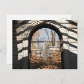 Kijk uit door de Ruin Briefkaart (Voorkant / Achterkant)