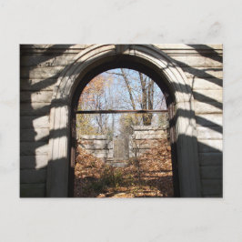 Kijk uit door de Ruin Briefkaart