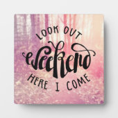 Kijk uit het weekend hier ik kom 2 fotoplaat (Voorkant)