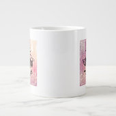 Kijk uit het weekend hier ik kom 2 grote koffiekop (Voorkant)