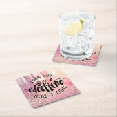 Kijk uit het weekend hier ik kom 2 kartonnen onderzetters (Insitu)